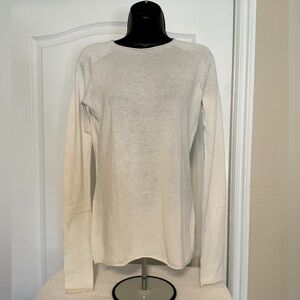 Vince Silk/Cashmere Sweater in Cream…lightweight